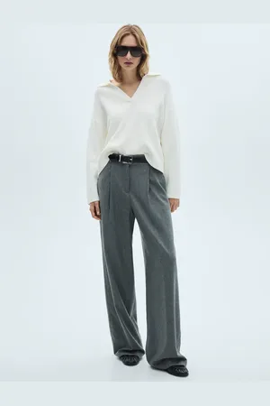 MANGO Pullover maglia collo polo