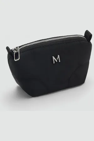 MANGO Portamonete zip logo