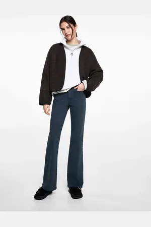 MANGO Jeans flare tasche