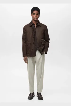 MANGO Pantaloni fresco di lana slim-fit pinces