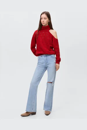 MANGO Pullover maglia asimmetrico