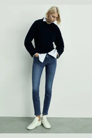 MANGO Jeans skinny vita media