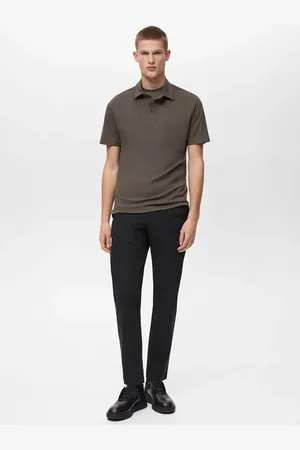 MANGO Polo slim fit COOLMAX