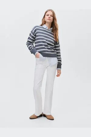 MANGO Pullover maglia a righe