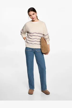 MANGO Pullover righe oversize