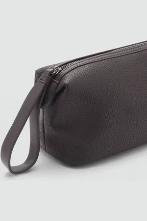 MANGO Necessaire follato manico contrasto