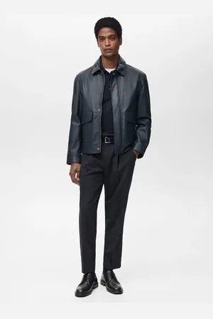 MANGO Pantaloni fresco di lana slim-fit pinces