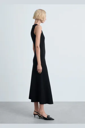 MANGO Vestito midi svasato