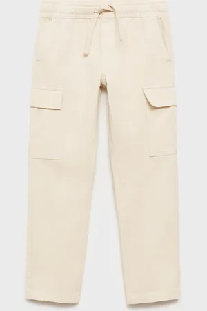 MANGO Pantaloni diritti cargo