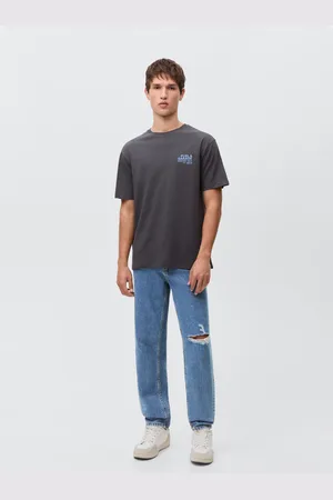 MANGO Jeans slim strappati
