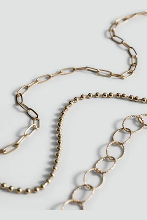 MANGO Collana catena combinata