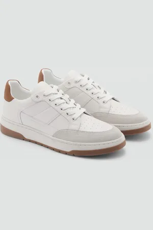 MANGO Sneaker combinate pelle