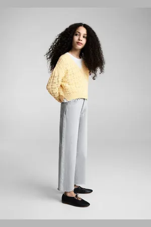 MANGO Cardigan maglia traforato