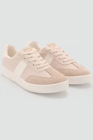 MANGO Sneaker combinate pelle