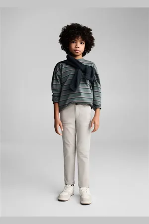 MANGO Pantaloni chino cotone