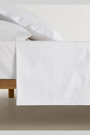 MANGO Lenzuolo superiore ricamo doppio letto 90 cm
