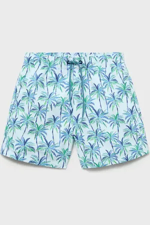 MANGO Costume stampa palme