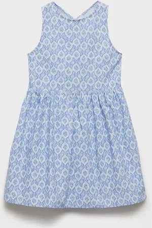 MANGO Vestito stampato volant