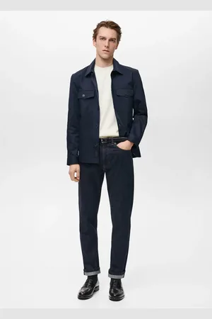 MANGO Jeans selvedge tapered-fit