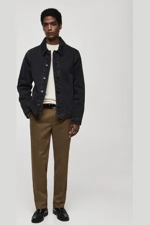 MANGO Giubbotto denim lavaggio scuro