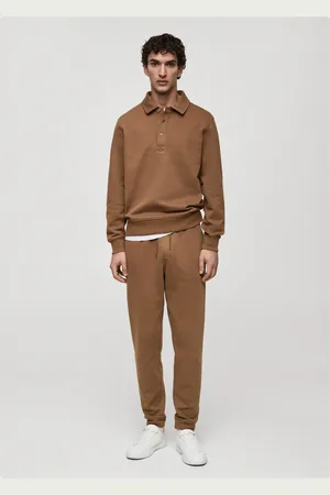 MANGO Joggers a vita elastica felpati