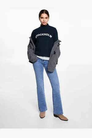 MANGO Pullover maglia messaggio