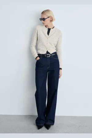 MANGO Cardigan maglia pois