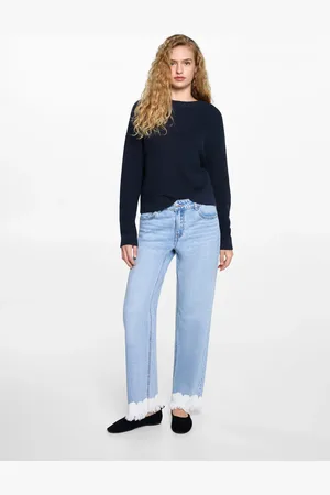 MANGO Pullover maglia spacchi