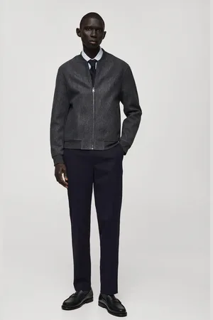 MANGO Pantaloni in flanella slim fit