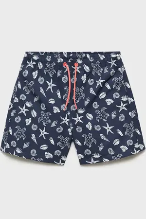 MANGO Costume stampa marina