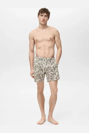 MANGO Costume stampa floreale