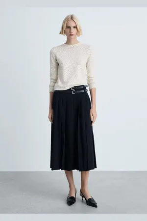 MANGO Pullover maglia pois