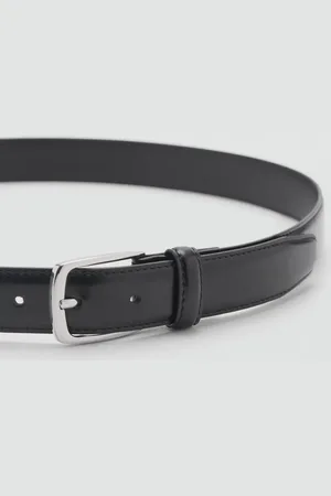 MANGO Cintura pelle nappa
