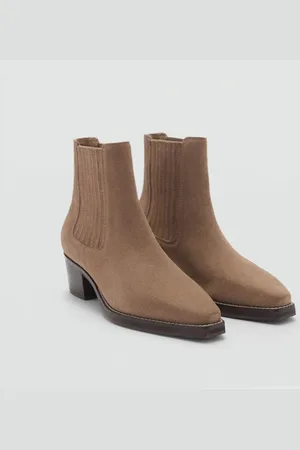 MANGO Stivaletti chelsea pelle