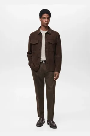 MANGO Pantaloni fresco di lana slim-fit pinces