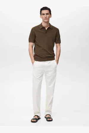 MANGO Polo maglia texture slim-it