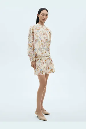 MANGO Short pinces floreali