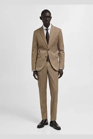 MANGO Pantaloni completo Milán quadri Galles