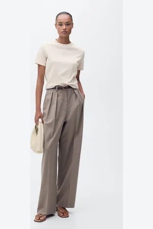 MANGO T-shirt in misto cotone a maniche corte