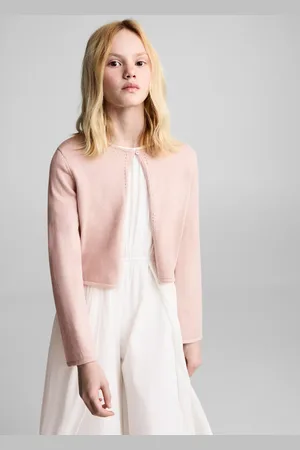 MANGO Cardigan maglia sottile cotone
