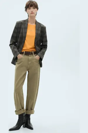 MANGO Maglietta cotone stampa logo