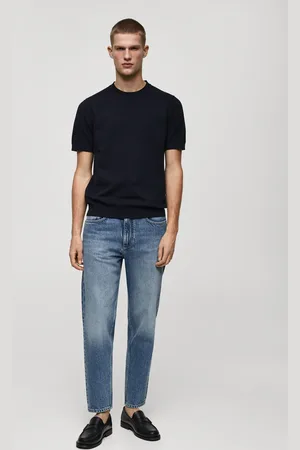 MANGO Jeans cropped carrot fit