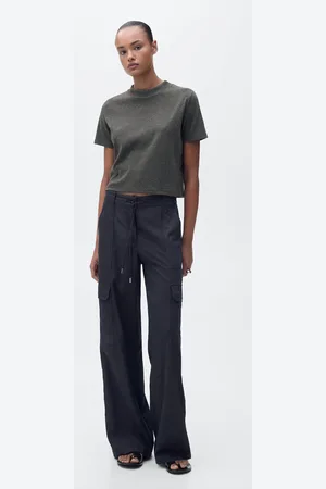 MANGO T-shirt in misto cotone a maniche corte