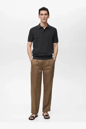 MANGO Polo maglia texture slim-it