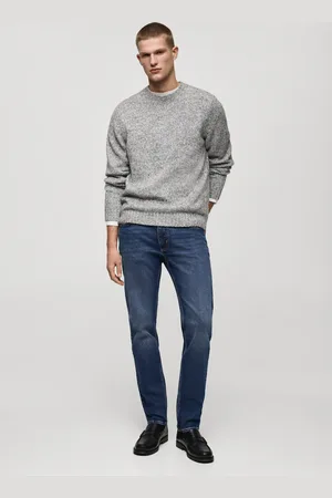 MANGO Jeans Jan slim-fit lavaggio scuro consumato