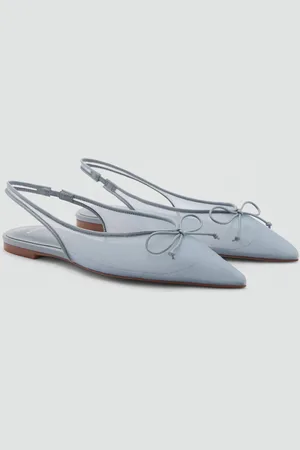 MANGO Ballerine punta dettaglio fiocco