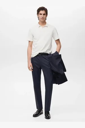 MANGO Polo slim-fit cotone piqué