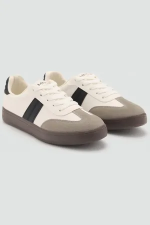 MANGO Sneaker combinate pelle