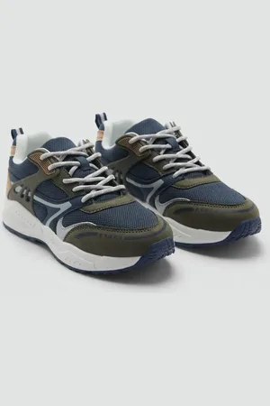 MANGO Sneaker combinate lacci