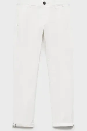 MANGO Pantaloni chino cotone